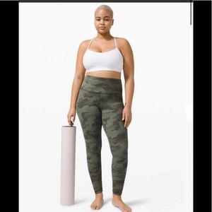 Lululemon Align Pant 25" Heritage 365 Camo Green